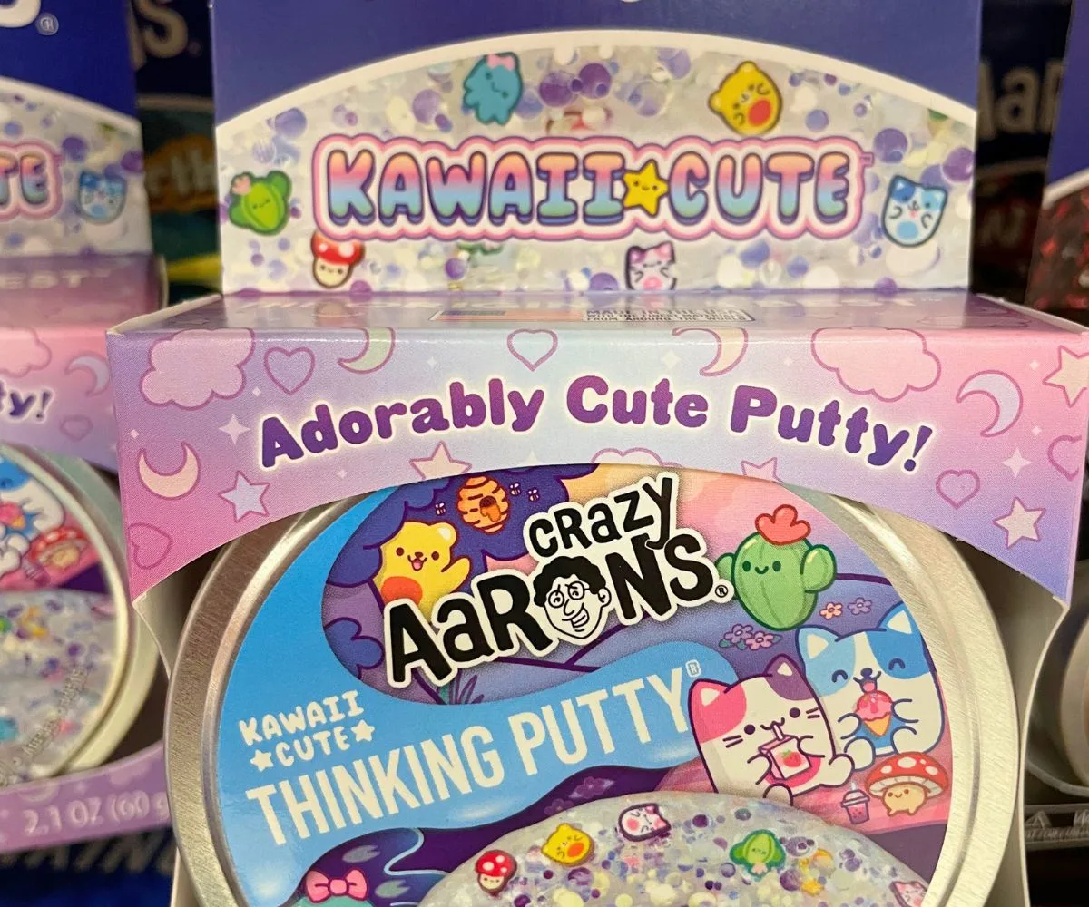 pastel colored Thinking Putty Kawaii Cute