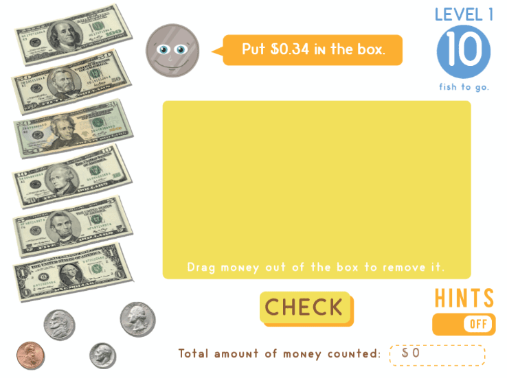 Counting Money Game Online