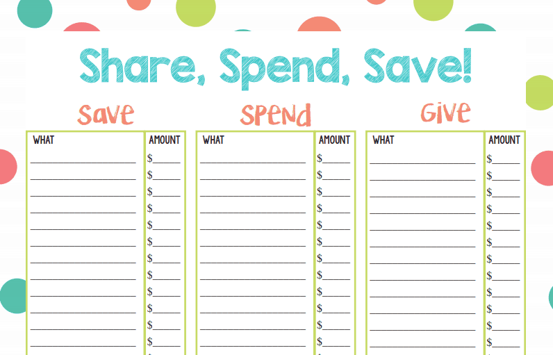 13 Kid's Budget Worksheets (Plus Sample Budget Template for Teenagers)