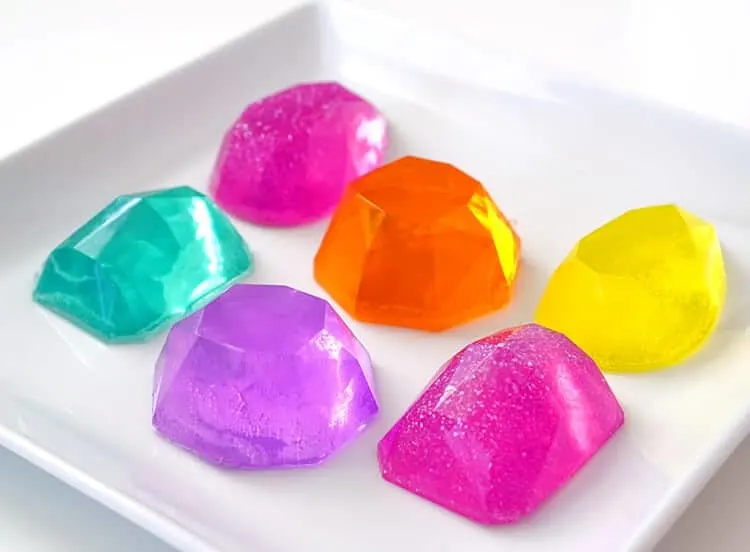 picture of gemstone soaps kids can make and sell