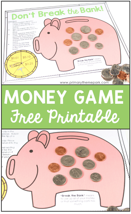 Money Games Online - Peter Pig's Money Counter