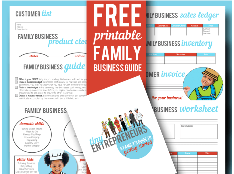 7 Business Plan Templates for Kids (Free Printables!)