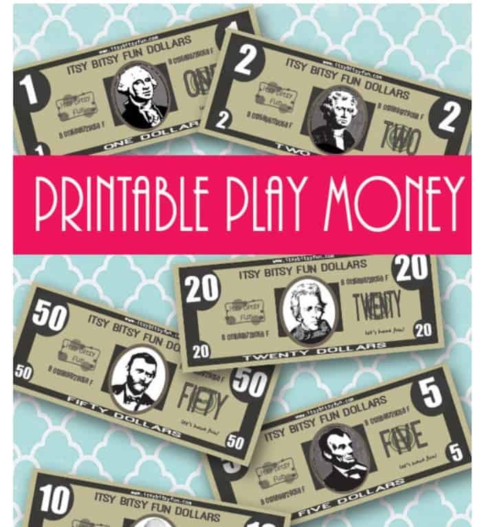 screenshot of itsy bitsy fun dollars printable