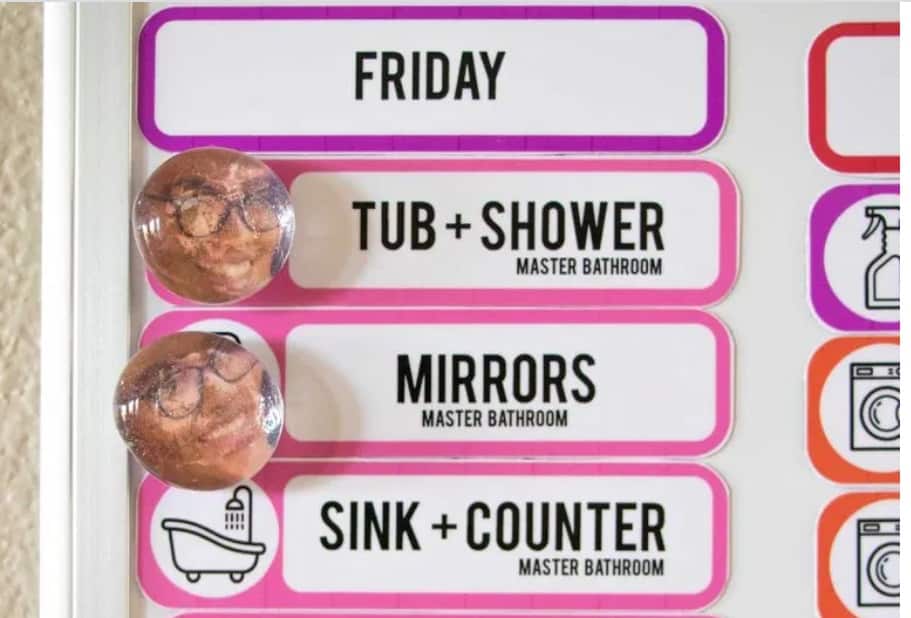free printable chore chart for 5 year old screenshot of free printable chore magnets with gems