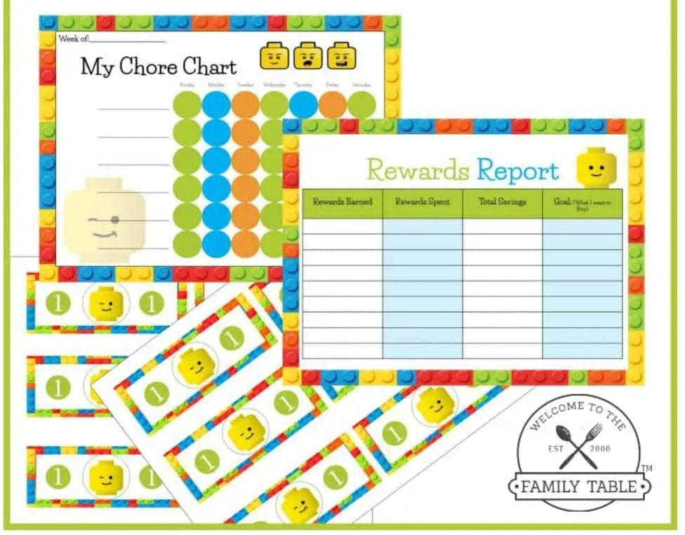 15 Free Printable Chore Bucks To Choose From