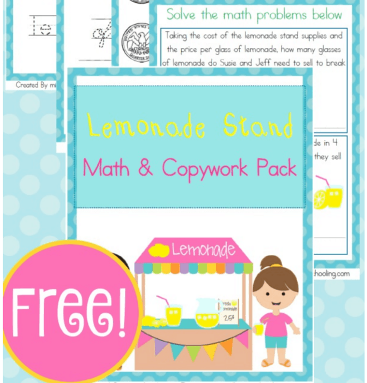10 Lemonade Stand Worksheets (Math, Business Plan, Budgeting, etc.)