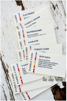 14 Sets of Free Printable Chore Cards (Kids &amp; Teens)
