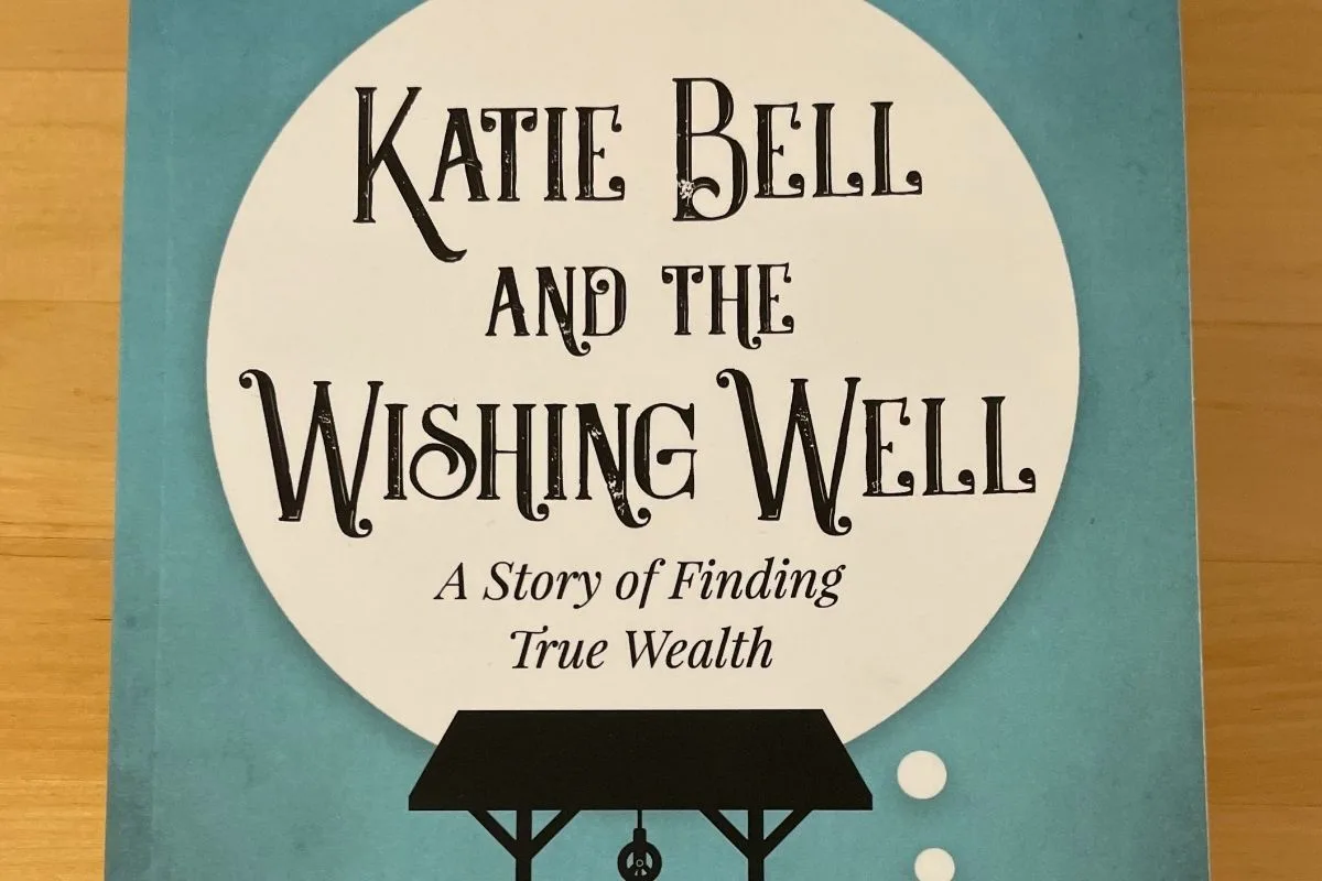 blue cover of Katie Bell and the Wishing Well